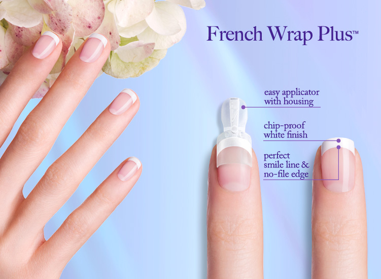Dashing Diva DIVA FRENCH WRAP PLUS TIPS Rose Bella Distribution